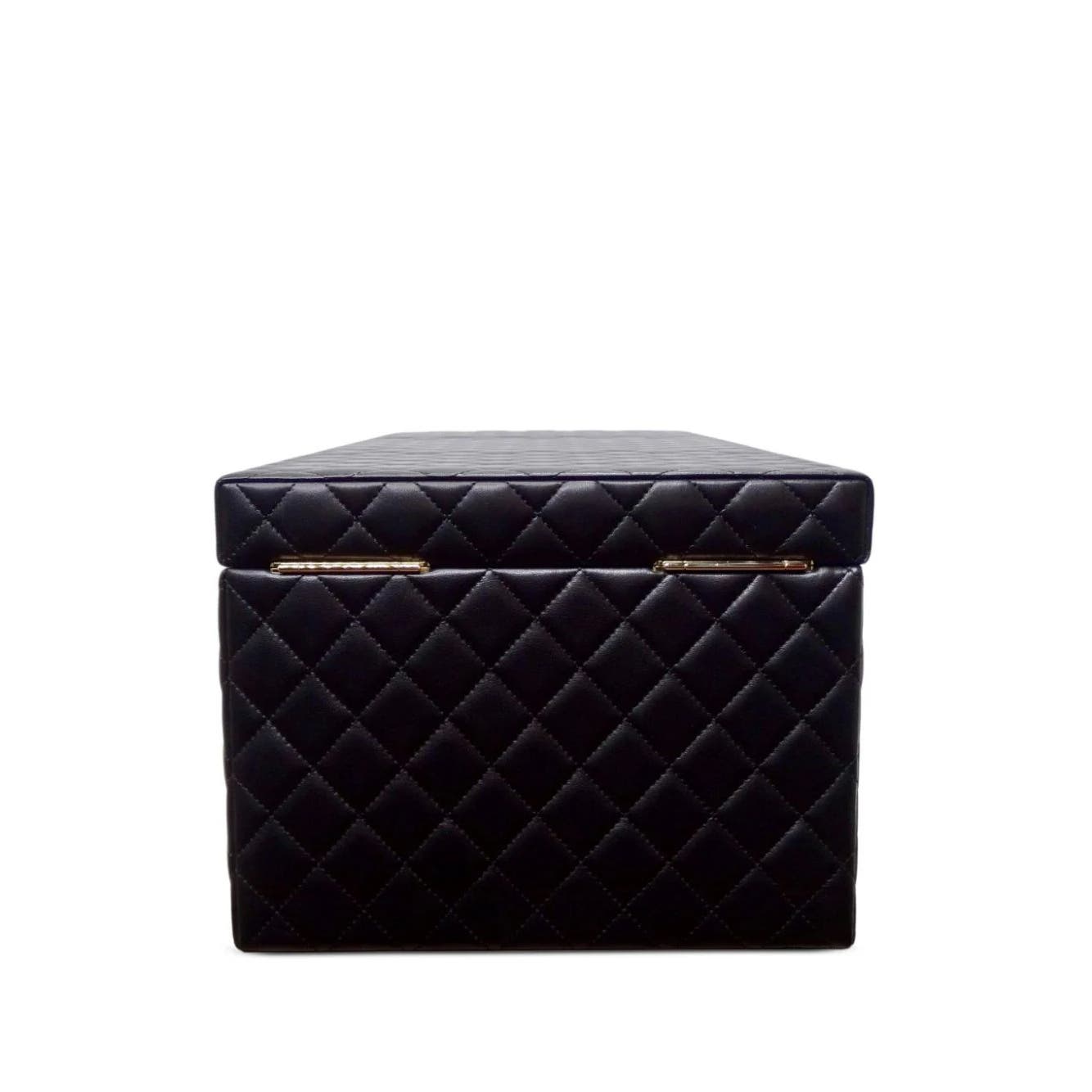 Chanel Diamond Quilted Lambskin Giant Jewelry Decor Case