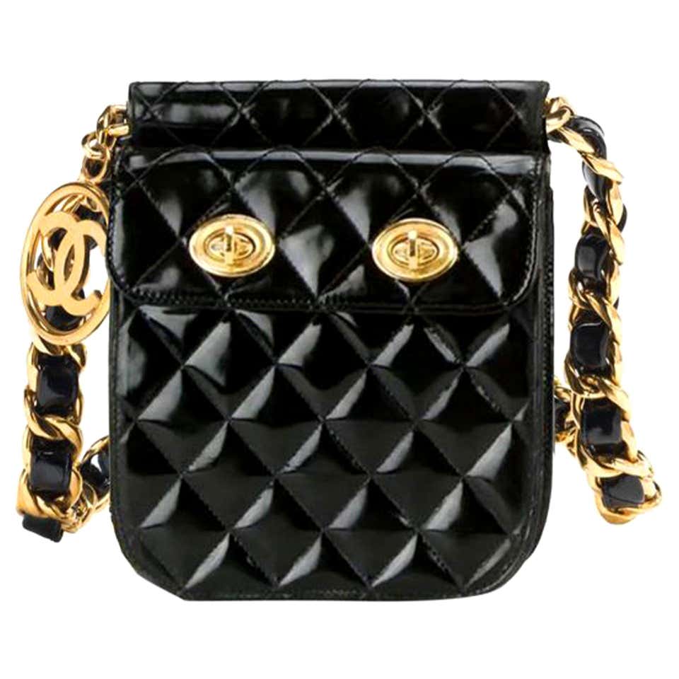 Chanel 1990s Vanity Patent Bag  Rent Chanel Handbags for $195/month