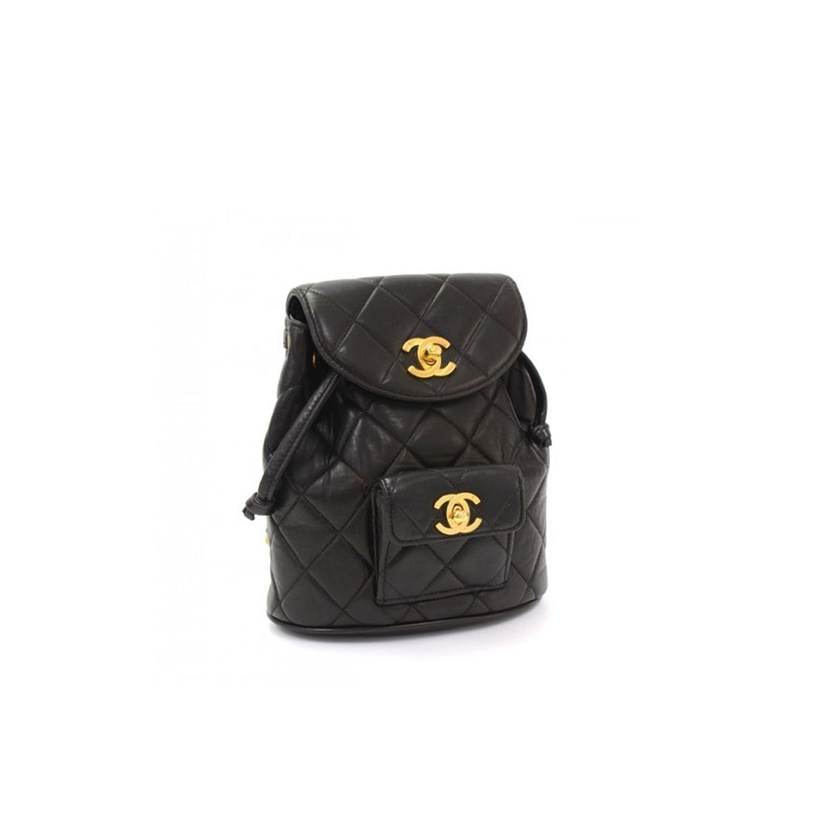 chanel mini backpack 2015 Chanel Micro Mini VIntage 90's Quilted Lambskin Rucksack Backpack