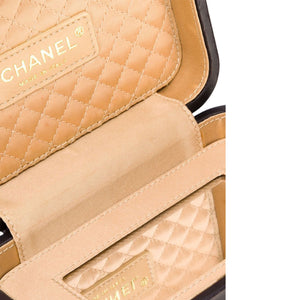 Chanel Limited Edition Paris London Pearl Crown Tiny Minaudière Bag