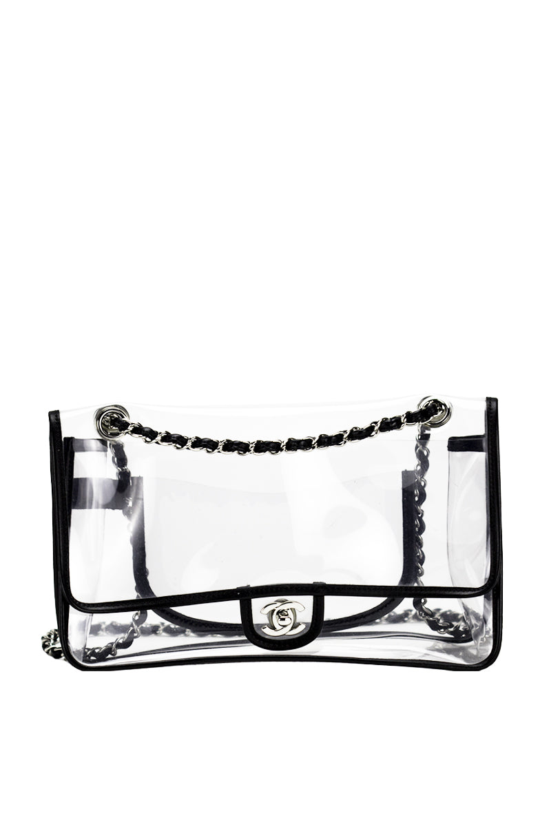 Chanel Transparent Naked Classic Gold Vintage Flap – House of Carver