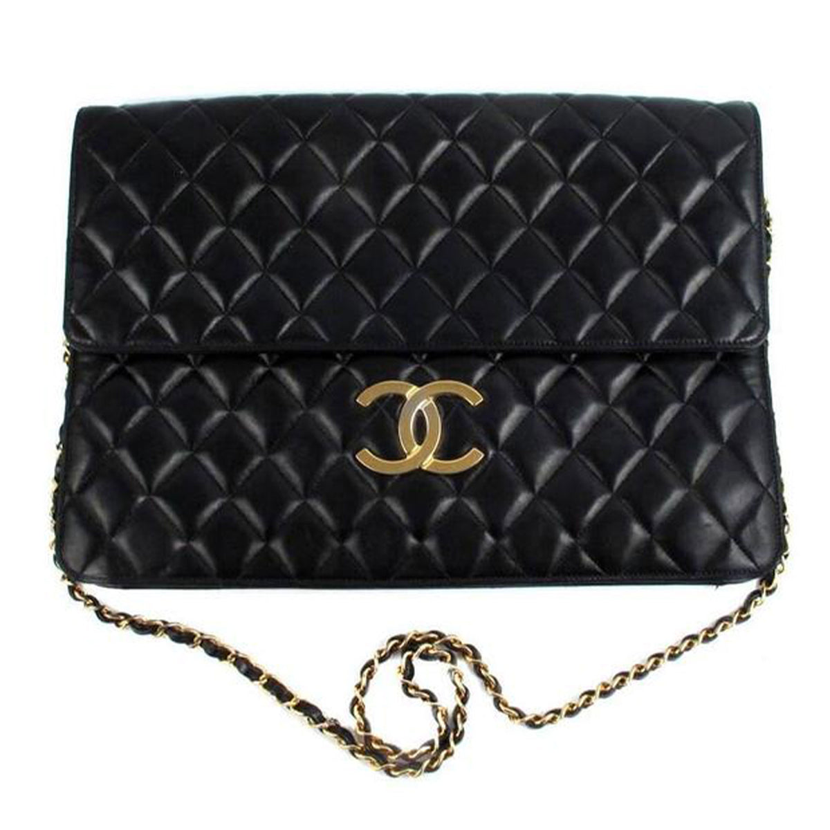 CHANEL バッグ Chanel Rare Jumbo Maxi XL Vintage Classic Flap Giant Clutch