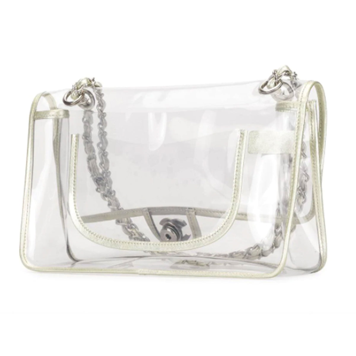 Chanel Transparent Naked Classic Gold Vintage Flap – House of Carver