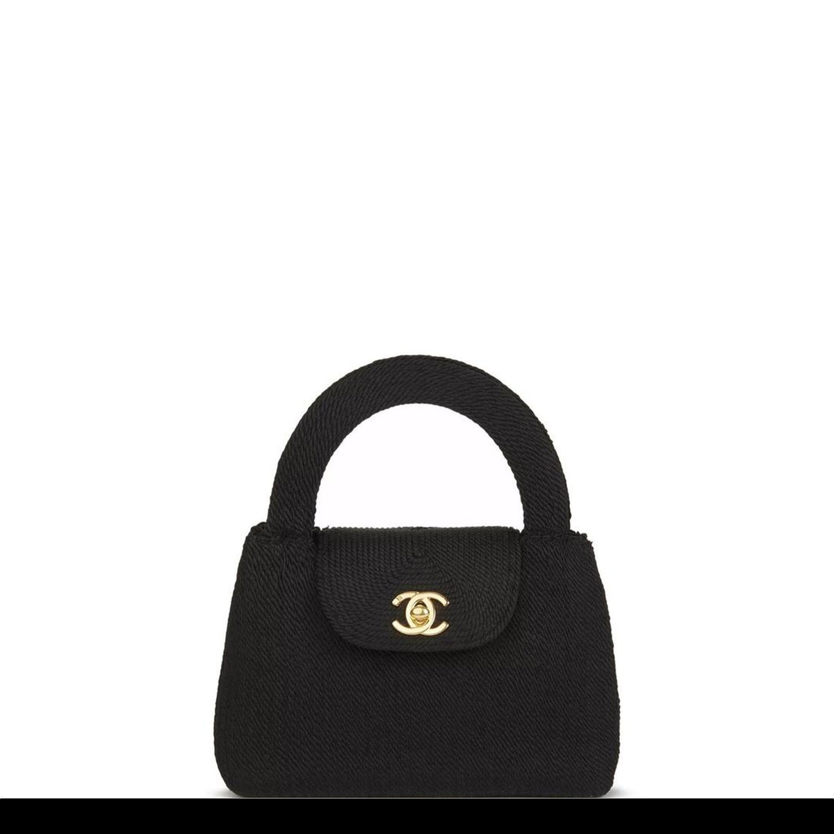 Chanel Black Classic Handbag - 827 For Sale on 1stDibs