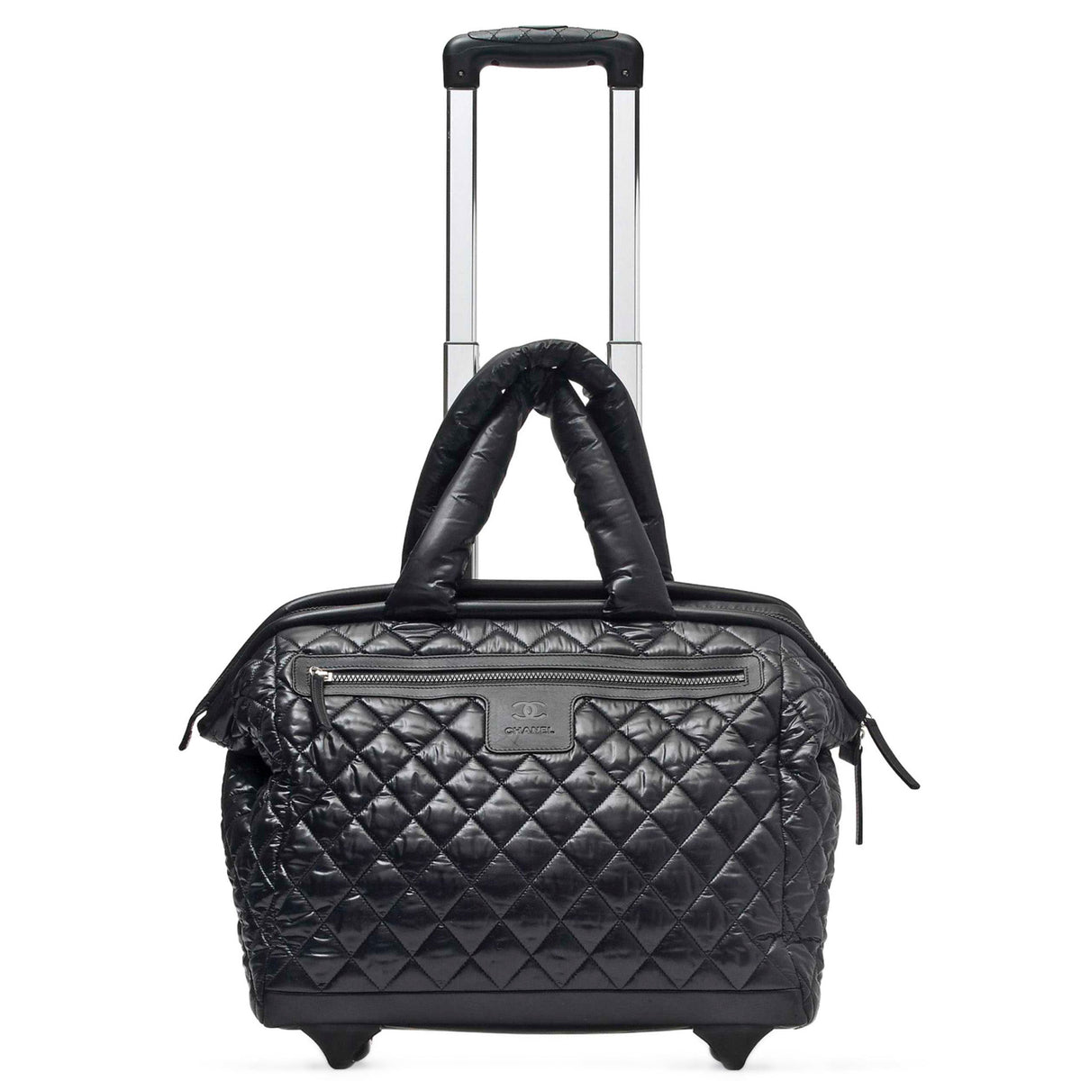 CHANEL, Bags, Authentic Cocoon Coco Quilted Chanel Trolley Black