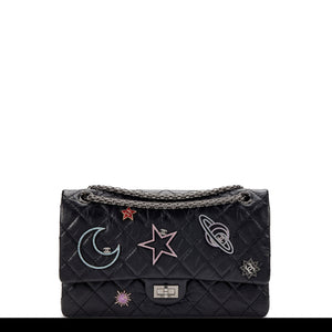 Chanel 2017 Space Reissue Charms Icons Mademoiselle Flap Bag Limited Edition