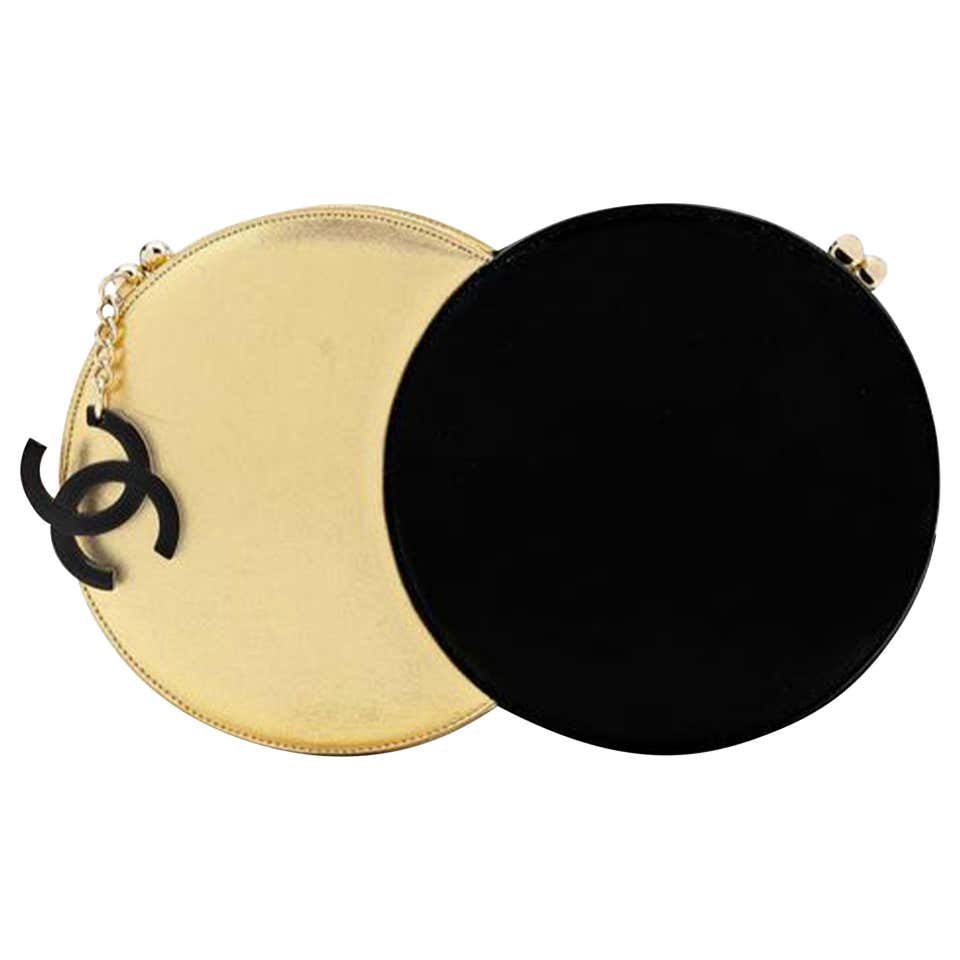 Chanel - 2015 Velvet Embellished Butterfly Minaudiere Black Cc Clutch