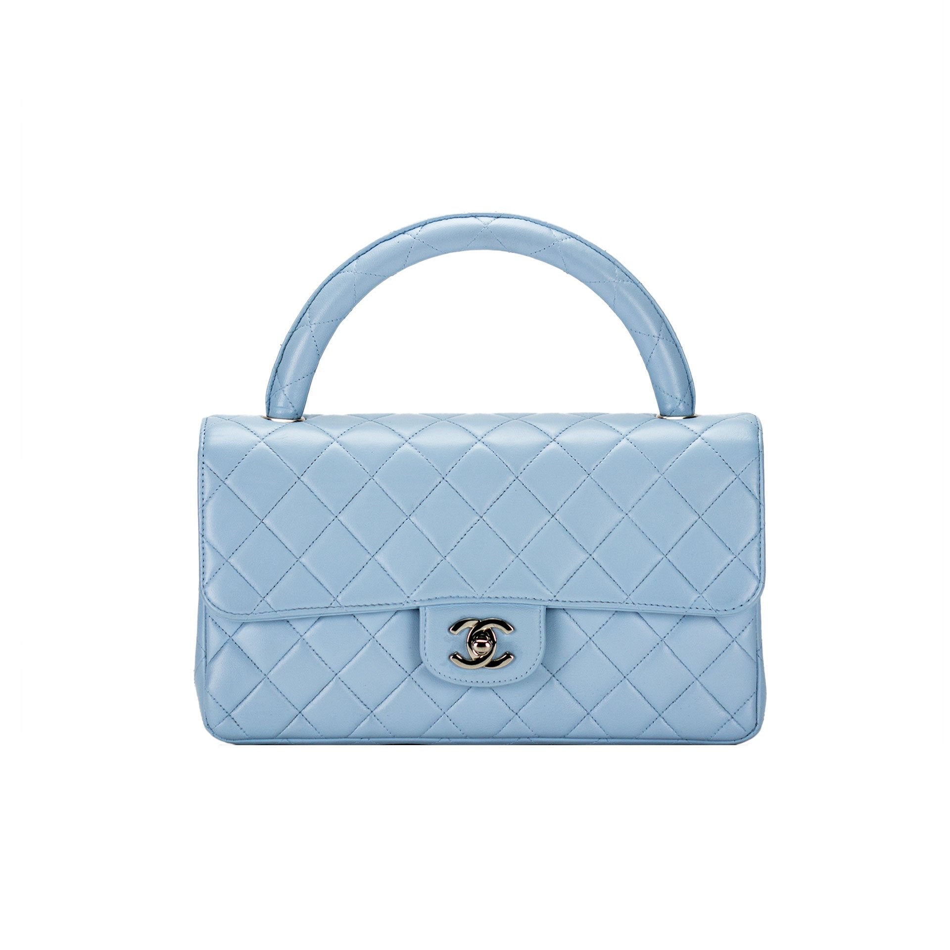 Chanel Small Classic Flap in 21C Sky Blue Lambskin LGHW  Brands Lover