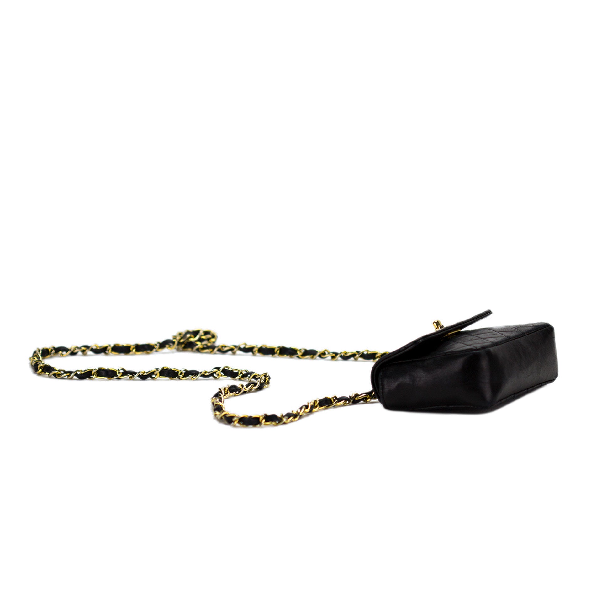 Chanel Black Mini Mini Crossbody Bag at 1stDibs
