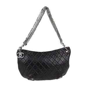 Chanel Mesh Chain Chainmail Mini Lambskin Quilted Tote – House of