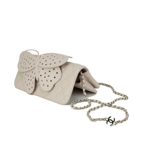 Chanel Soft Lambskin Butterfly Clutch Flap Bag