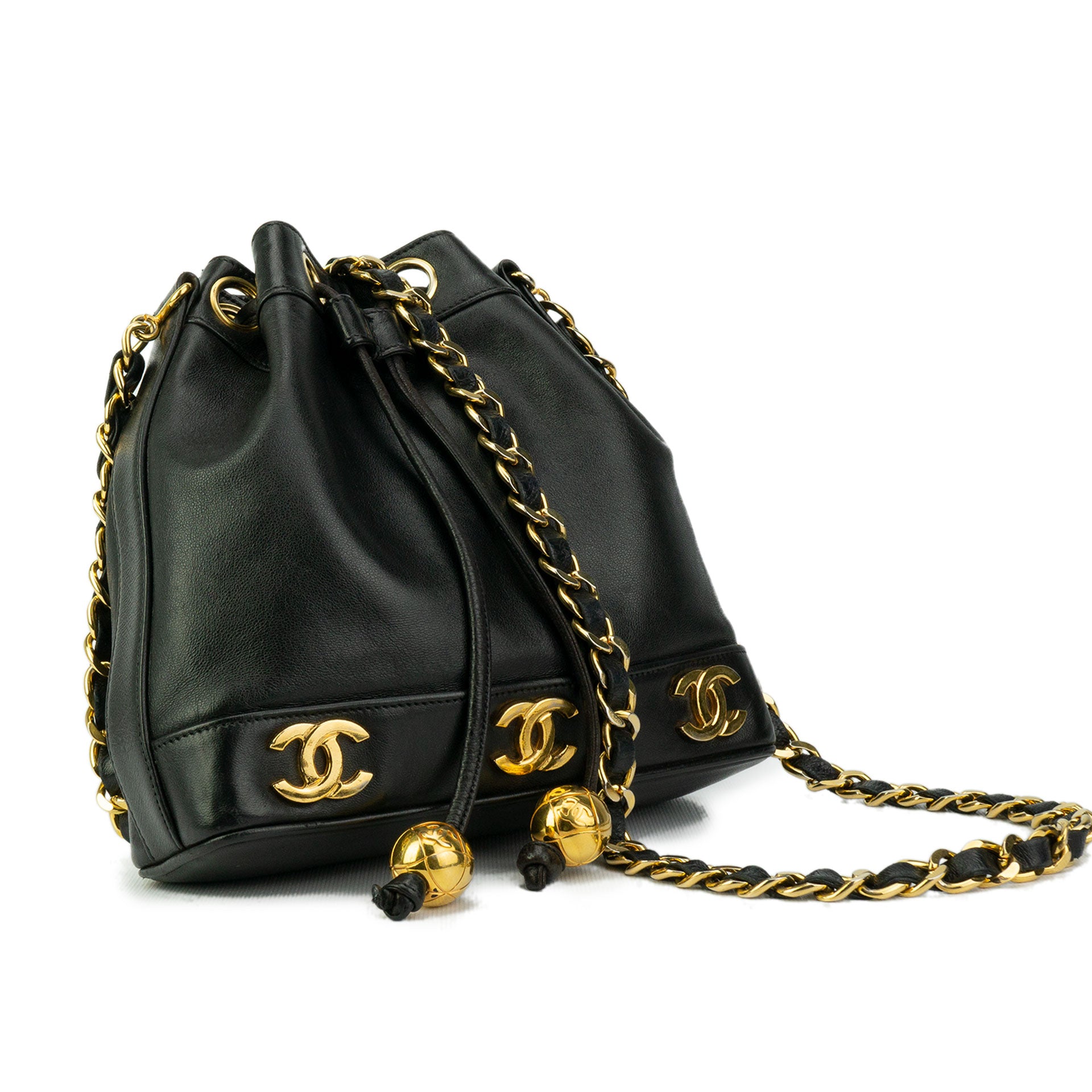 Extremely Rare Chanel 1994 Lambskin Multi Chain Bag – SFN