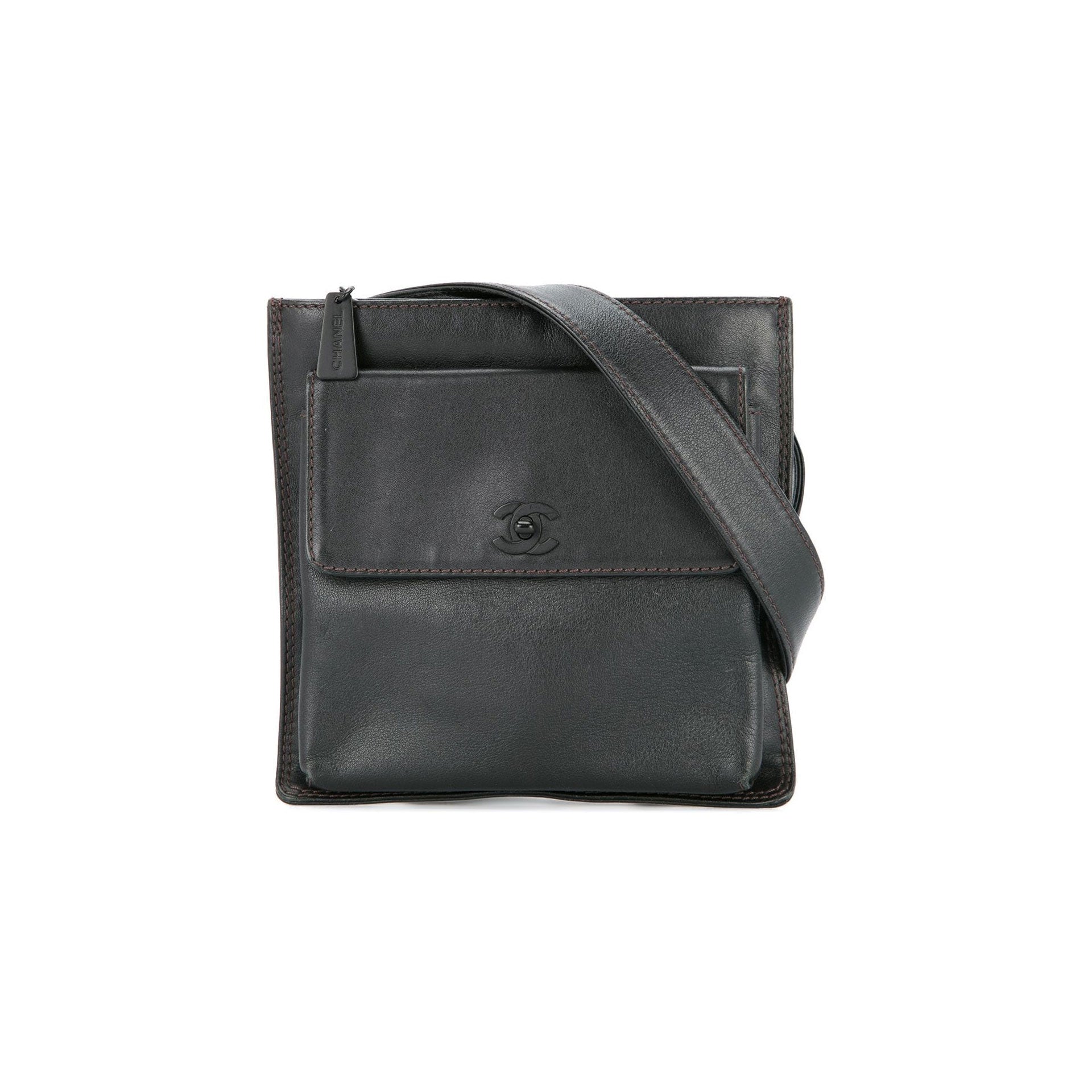 Chanel So Black Top Zip Waist Belt Bag Fanny Pack – House of Carver