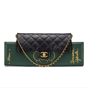 Chanel Gabrielle Brasserie Menu Flap Calfskin Chain Bag