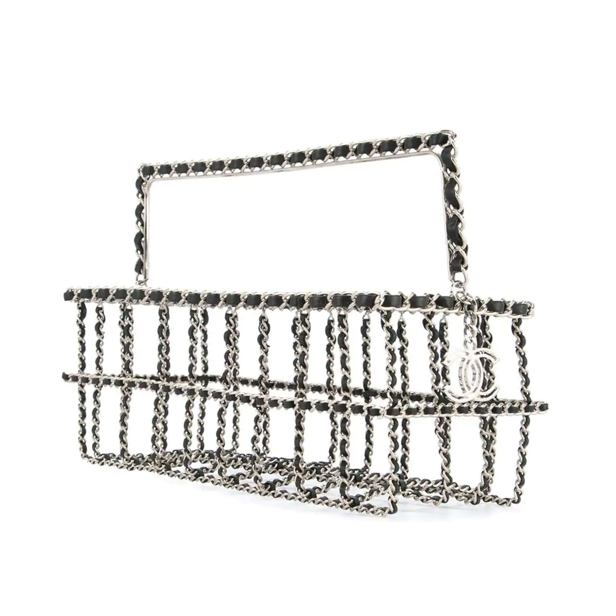 Chanel Runway Supermarket Grocery Basket Chain Tote – House of Carver