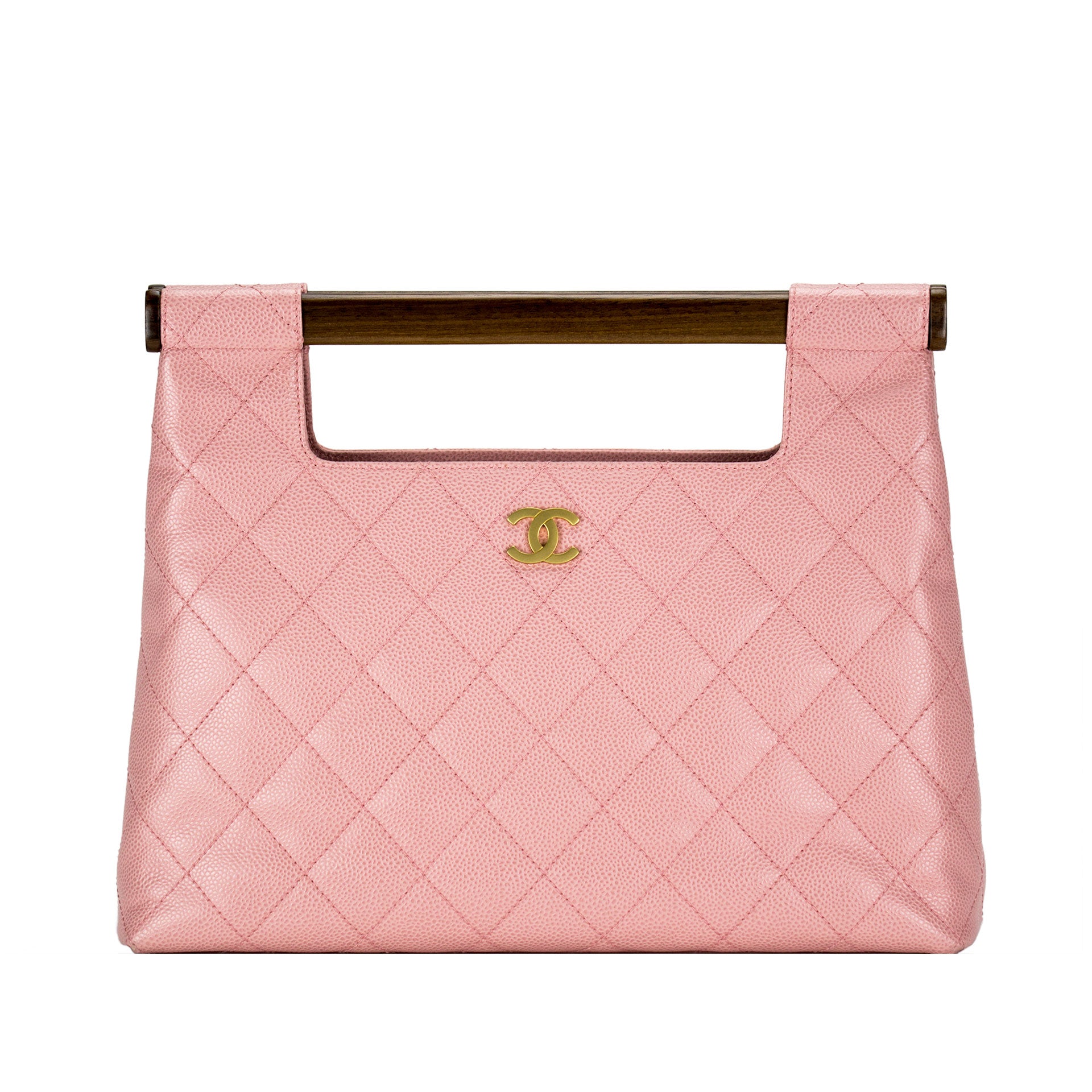 Timeless classique top handle leather handbag Chanel Pink in Leather   25302876