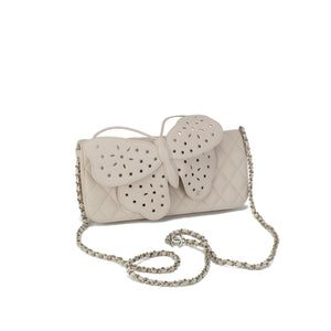 Chanel Soft Lambskin Butterfly Clutch Flap Bag