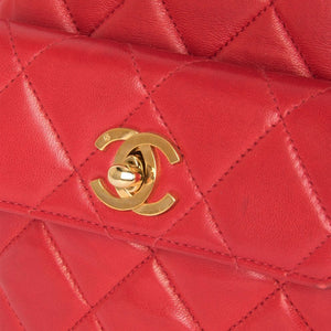 Chanel Red Duma Ultra Rare Vintage Backpack