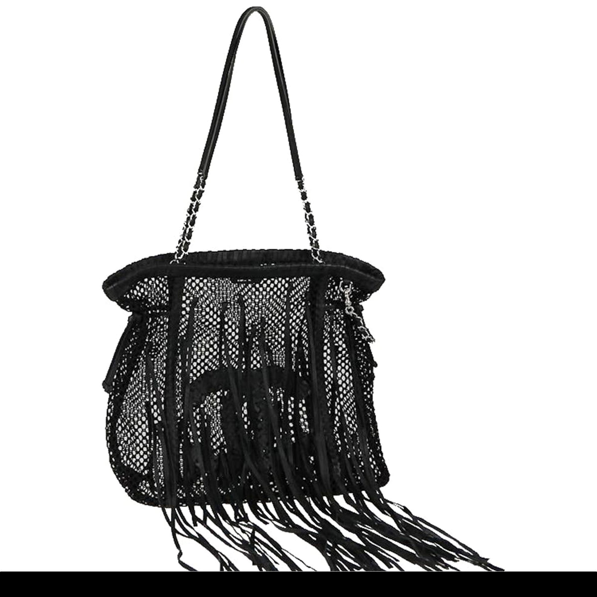 Chanel Crochet Fringe Tote - Neutrals Totes, Handbags - CHA89313