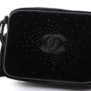 Chanel Timeless Tote Ultra Rare 80's Mini Vintage Fringe Beaded Tassel Black Bag