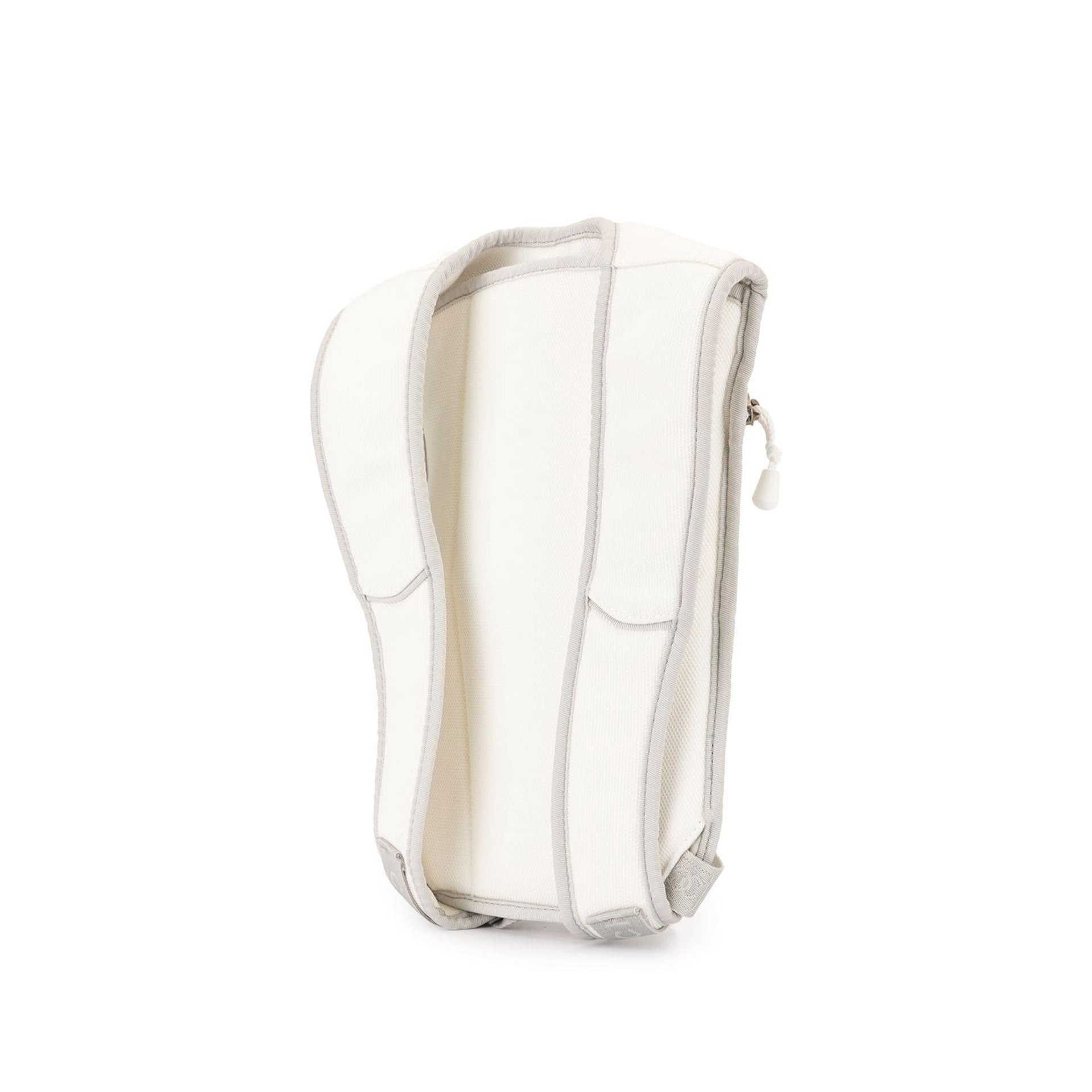 Chanel Sport White Canvas CC Backpack Bag with Dust Bag at 1stDibs