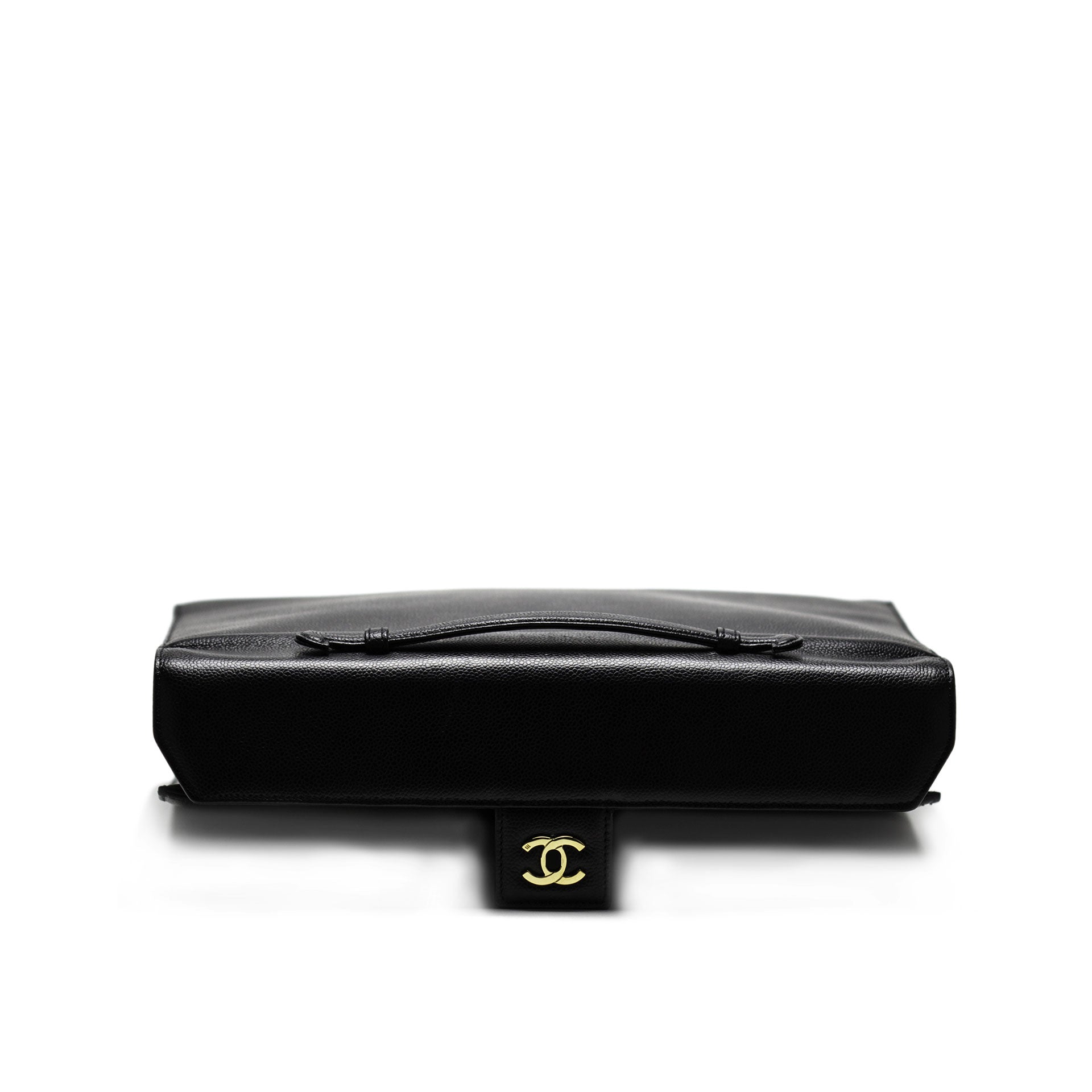 Chanel Unisex Caviar Vintage Briefcase