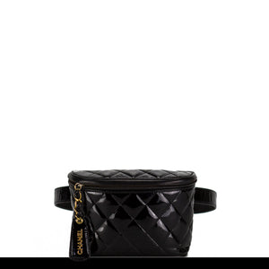 Chanel Classic Patent Quilted Fanny Pack