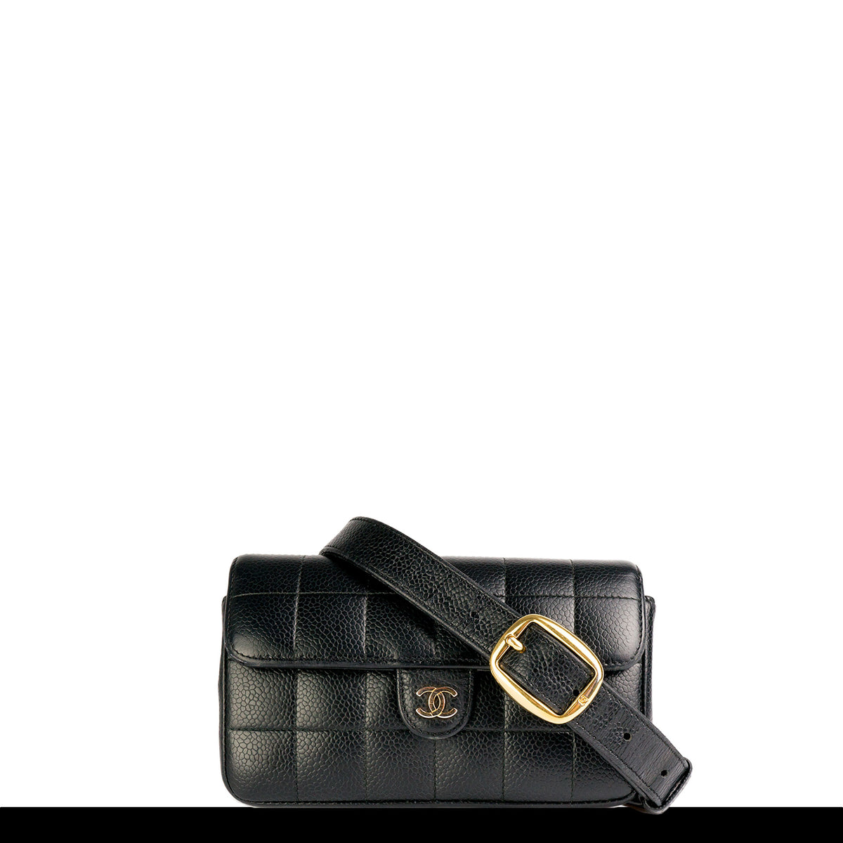 Chanel Vintage Lambskin Quilted Fanny Pack