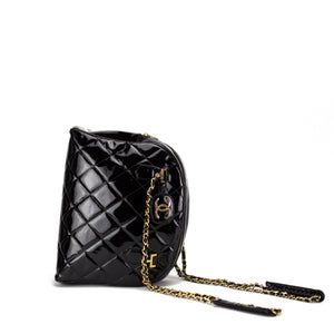 Chanel Patent Round Top Vintage Tote – House of Carver