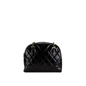 Chanel Patent Round Top Vintage Tote