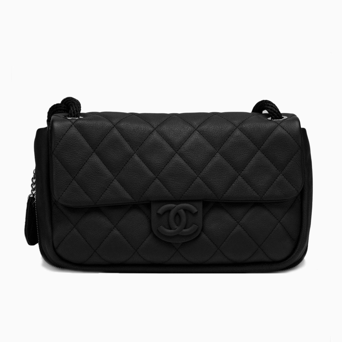 Chanel Yacht Quilted Expandable Flap Bag