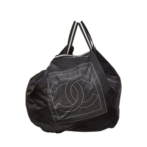 Chanel Nylon CC Logo Sporty Gym Bag