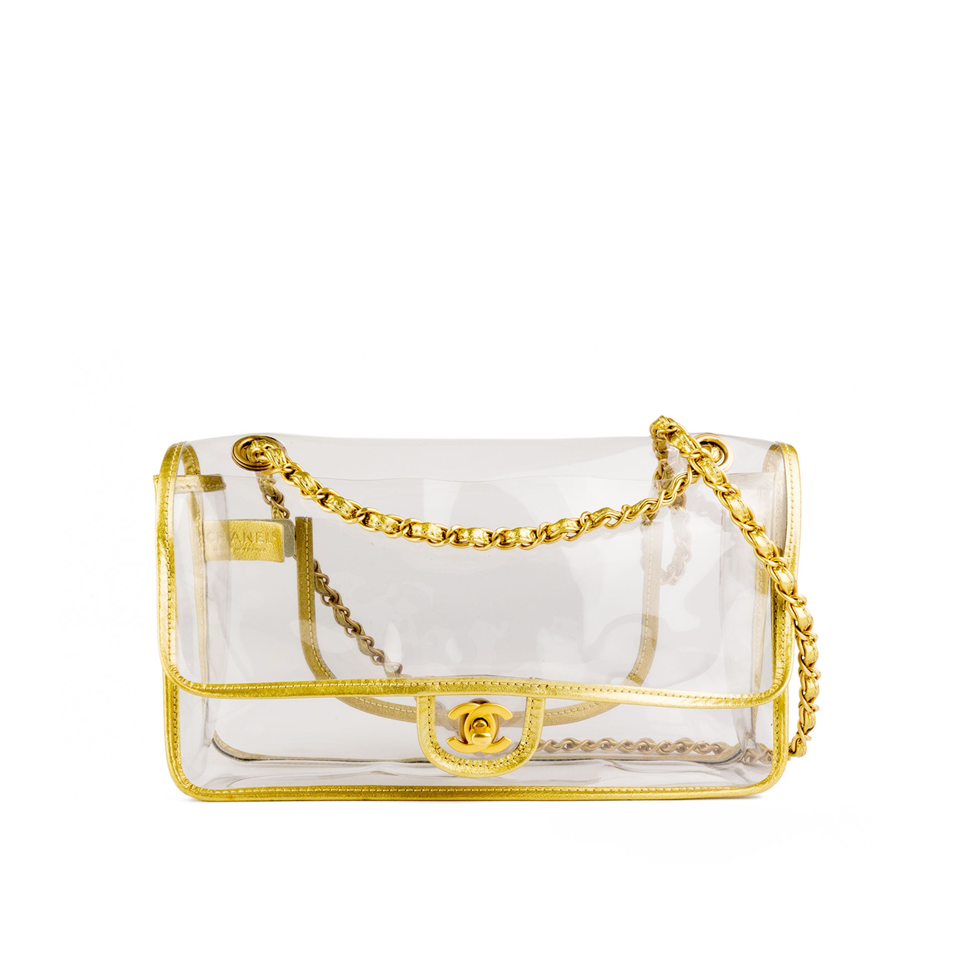 Chanel transparent bag price Clearance