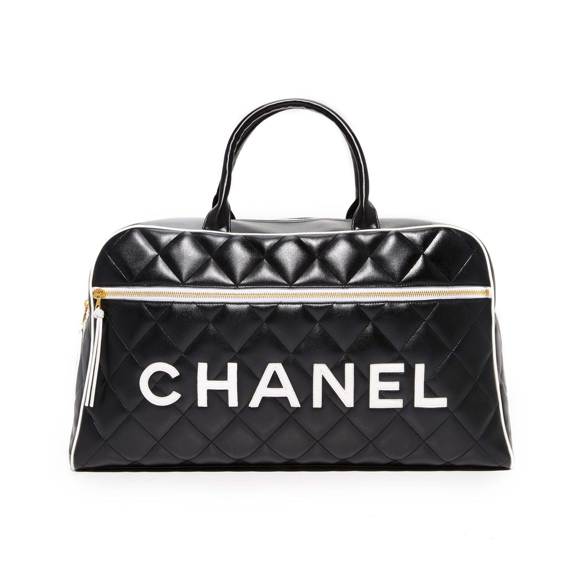 chanel travel ligne duffel bag Tote Handbag Social Club CHANEL Pre-Owned 2000s Travel Line