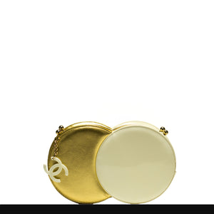 Chanel Double Circle 70s Clutch