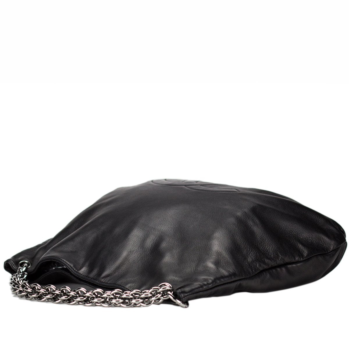 Saint Laurent Le 5 à 7 Large Soft Leather Hobo Bag