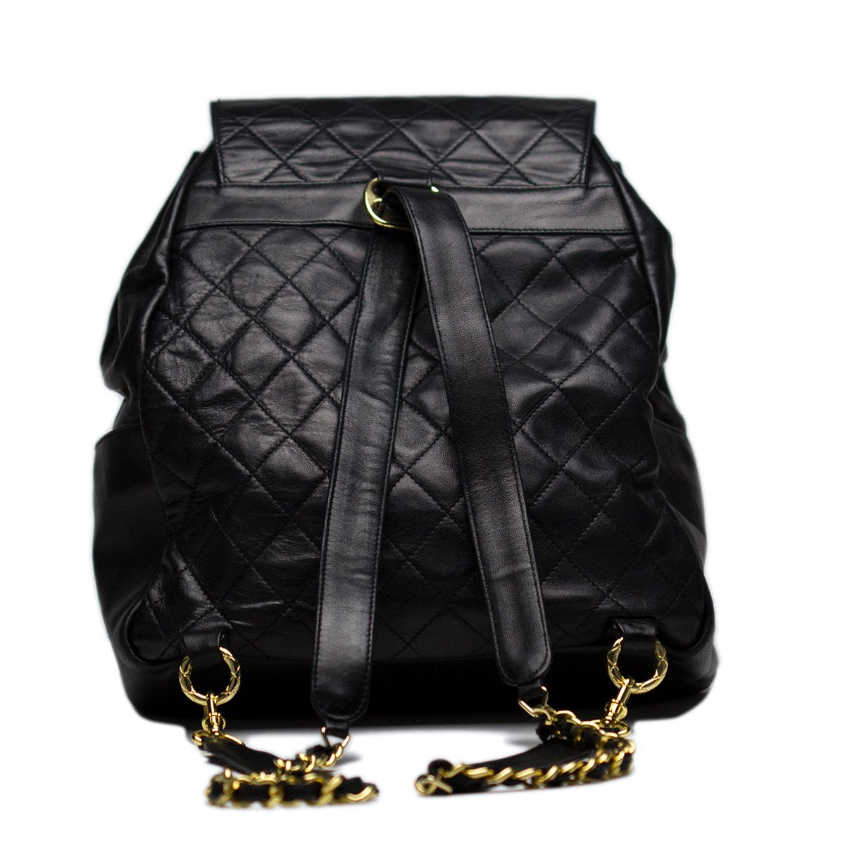 Chanel Vintage Quilted Shopper Lambskin Leather Bag – House of Carver