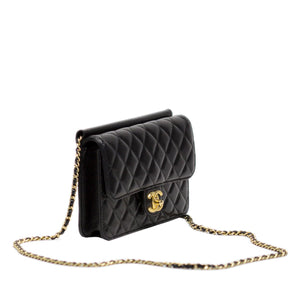 Chanel Small Lambskin Quilted Classic Flap Bag