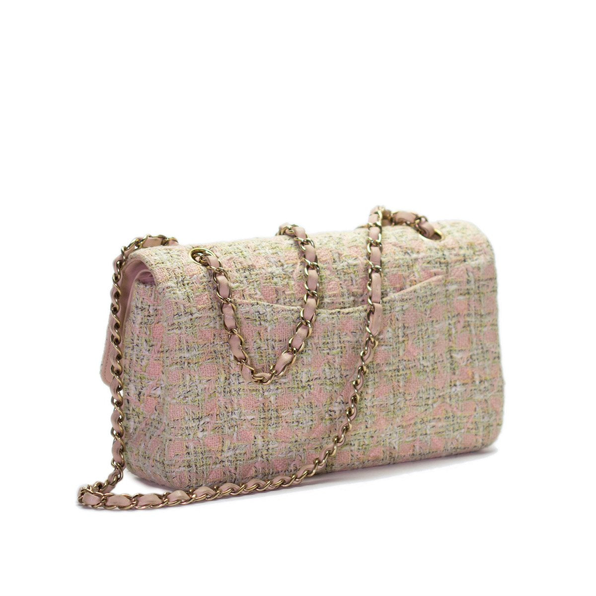 Chanel Classic Tweed Flap Bag