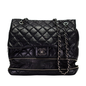 Chanel Large Classic Flap Limited Edition Pny Jumbo Expandable