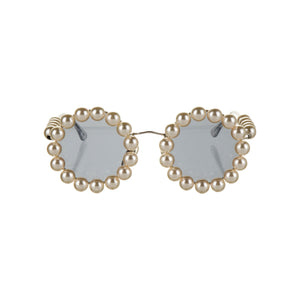 Chanel Vintage Pearl Round Sunglasses