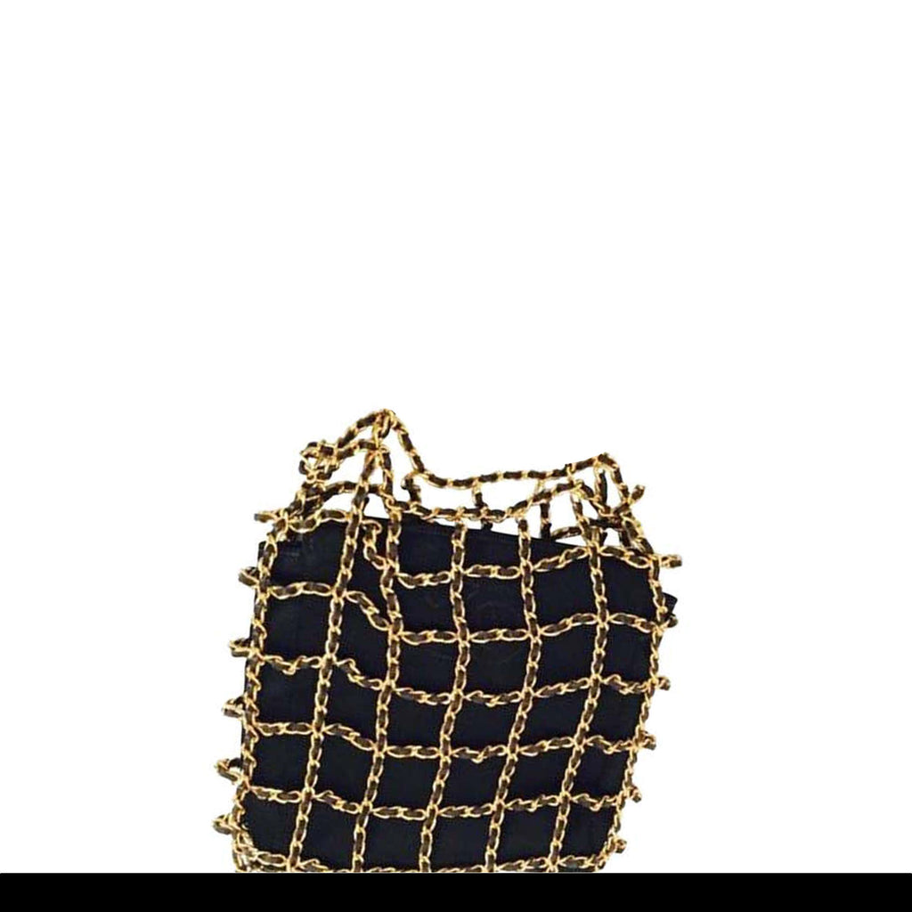 Chanel Classic Single Flap 2 In 1 Hand Bag Set Black Lambskin 2959015