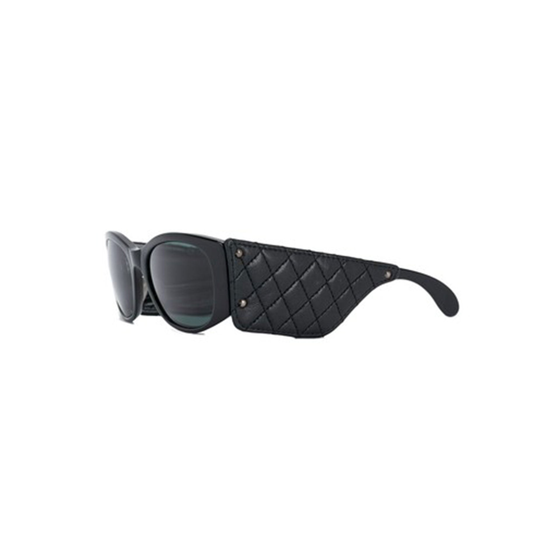 Aviator sunglasses Chanel Black in Metal - 32096800