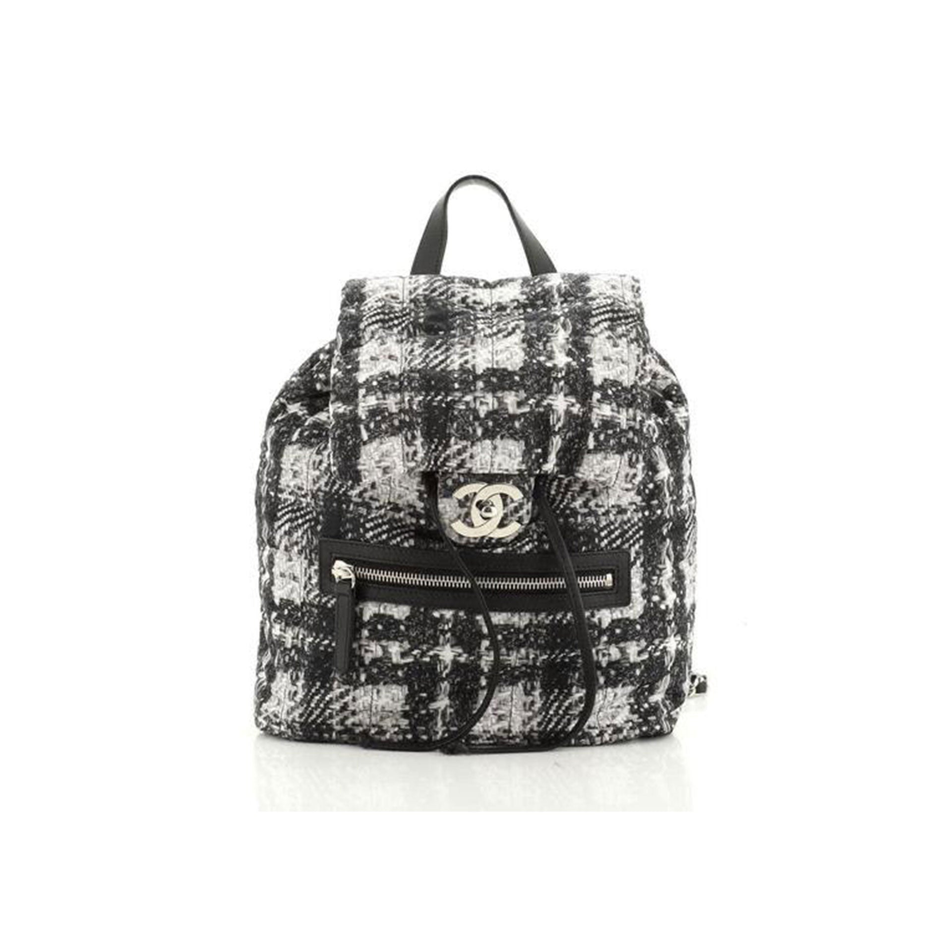 Chanel Zip Printed Medium Nylon Backpack – House of Carver