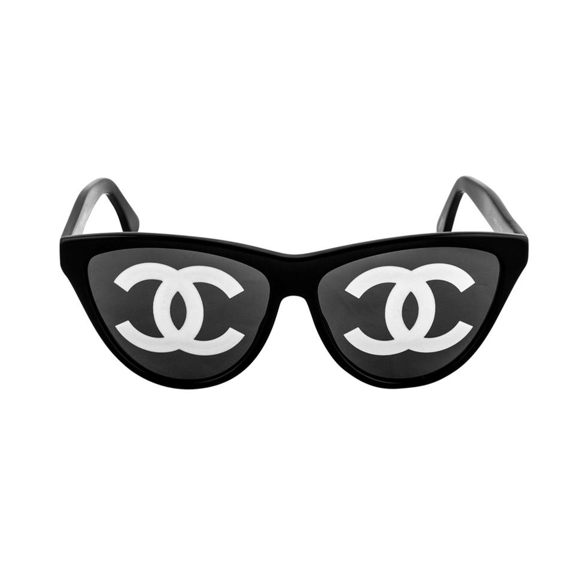 Vintage CHANEL S/S 1993 Logo Sunglasses at Rice and Beans Vintage