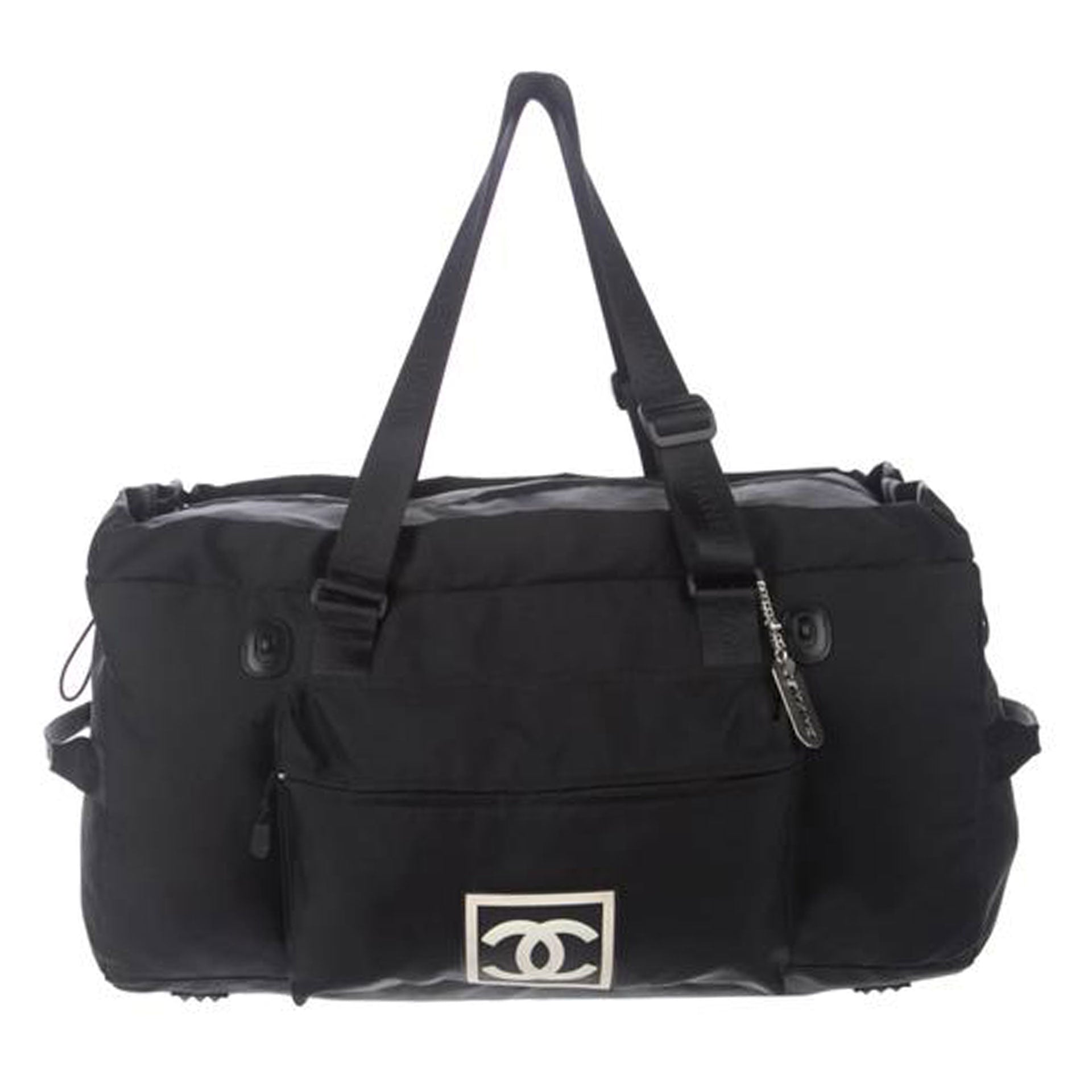 Chanel duffle bag nylon Clearance