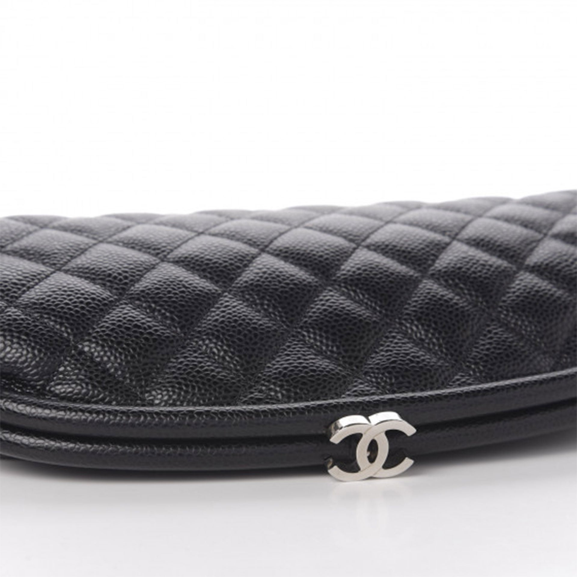Chanel Timeless Caviar Quilted Clutch in Black — UFO No More