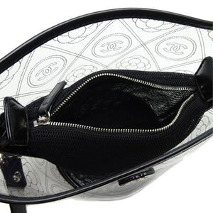 Chanel Bucket Vinyl Clear Pvc Shoulder Bag