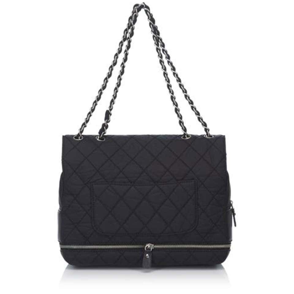 Chanel 2020 Small Enchained Flap Bag - Black Shoulder Bags