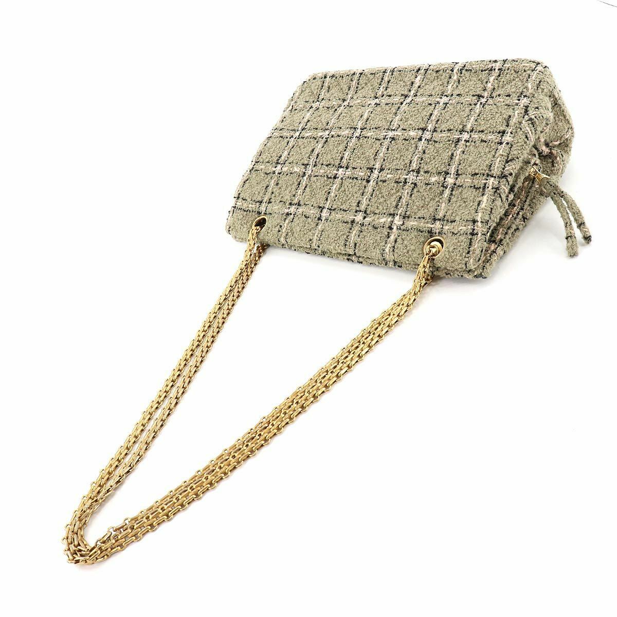 Chanel Vintage 90's Tweed Tote Bag